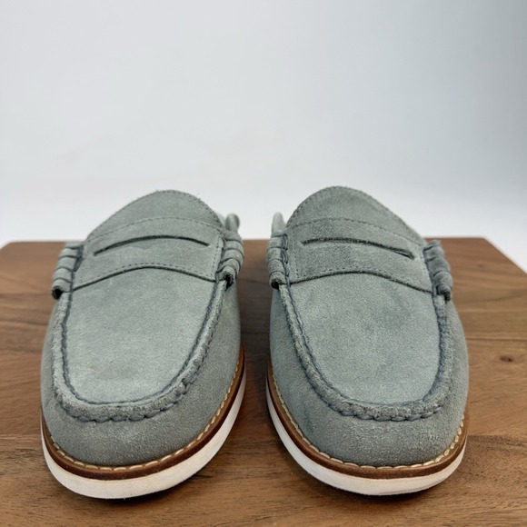 New Mens GH Bass & Co Larson Suede Weejuns Penny Loafers Slides Shoes Sz 8 D‎ main image 6